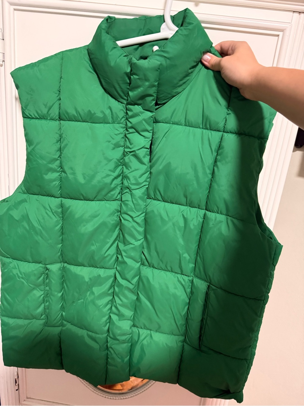 ASOS Green Quilted Puffer Vest